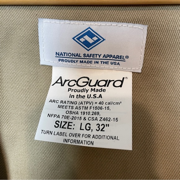 ArcGuard Workwear Jacket NWOT - Picture 9 of 15